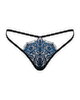 String „Yassmyne“ aus blauer Wimpernspitze