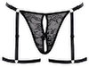 Straps-Slip mit Schenkelriemen