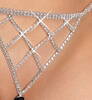 Ouvert-String mit Strass