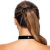 Halsband mit Metallherz