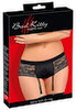 Panties „Strap-on" mit abnehmbaren Strapsen, po-frei