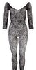 Spitzen-Catsuit ouvert