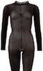 Ouvert-Catsuit aus feinem Strumpfmaterial