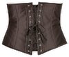 Taillen-Corsage aus Satin