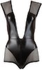 Body im trendigen Material-Mix