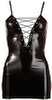 Minikleid im Wetlook