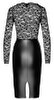 Kleid „Libido“ aus Spitze mit Rockteil im Powerwetlook