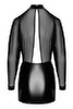 Minikleid „Orgia“ im stylischen Material-Mix