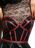 Minikleid im Corsagen-Style