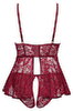 Babydoll inklusive Ouvert-Slip
