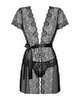 Kimono plus String „Alluria“ in feiner Transparenz