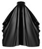 Transparent-Top „Orgia“ mit Halsband-Neckholder
