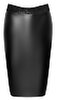 Rock „Libido Exclusive" im edlem Powerwetlook (vorne) mit Spitze (hinten)