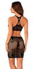 Dessous-Set in einzigartiger Netz-Optik