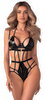 Lack-Body „Keira Lise“ in Riemen-Optik