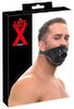Latex-Knebelmaske mit Mundrohr