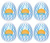 Masturbator „Egg Wind“ mit Wellen-Stimulationsstruktur