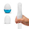 Masturbator „Egg Snow Crystal“ mit intensiver Kristall-Stimulationsstruktur