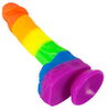 Naturdildo „PRIDE!“ mit Saugfuß