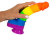 Naturdildo „PRIDE!“ mit Saugfuß
