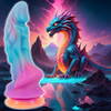Dildo „Mystic Dragon“ mit Saugfuß