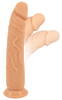 Naturdildo „European Lover Silicone!“ mit Saugfuß