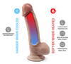 Naturdildo „Model 1 Premium Real Skin“ mit Saugfuß