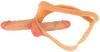 Strap-on-String mit Außen- und Innendildo