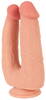 Doppeldildo mit Saugfuß
