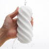 Masturbator „3Dx SPIRAL“ mit kunstvoller 3D-Reliefstruktur