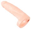 Penis-/Hodenring „Double Fucker + Vibration“ mit flexiblem Naturvibrator