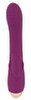 Rabbitvibrator mit genopptem Moving-Klitorisstimulator