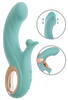 Stoßvibrator mit Kugel-Klitorisvibrator