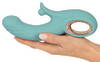 Stoßvibrator mit Kugel-Klitorisvibrator