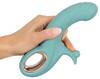 Stoßvibrator mit Kugel-Klitorisvibrator