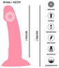 Vibrator „Heart Guy Pink“ mit herzförmigem Saugfuß