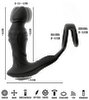 Prostata-Vibrator mit Fernbedienung