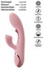 Rabbitvibrator „AVENOR“ mit Vibro-Metallzunge für G-Zone