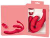 Strapless Strap-on „Triple Teaser RC“ mit 3-facher Vibration