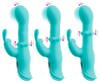Rabbitvibrator „ORIVEN“ mit Klopf-Impulsen & Slide Massagering