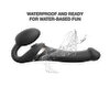 Strapless Strap-on „Multi Orgasm Bendable“ mit 3 Motoren