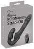 Strapless Strap-on „Thrusting Double Teaser RC“ mit Stoßfunktion