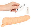 Vibro-Penishülle „2in1 Extension & Masturbator RC“ mit Hodenring