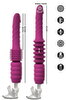 Stoßvibrator „Thrusting & Rotating Fucking Machine“ mit abnehmbarem Saugfuß