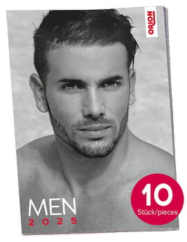 Pin-up Kalender „Men 2024“ im 10er-Pack