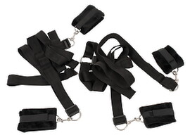Hauptbild von Bettfesselset „Bed Shackles“ mit Hand- und Fußfesseln