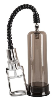 Hauptbild von Penispumpe „Chrome Line“ mit Mess-Skala