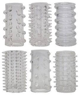 Hauptbild von 6-teiliges Penismanschettenset „Red Roses“