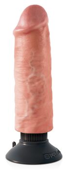 Vibrator „6" Vibrating Cock“, 20 cm