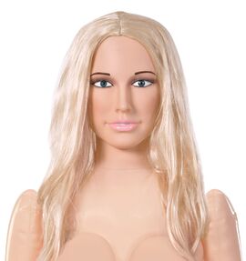 Liebespuppe „Hannah Harper“, mit 3D-Gesicht
